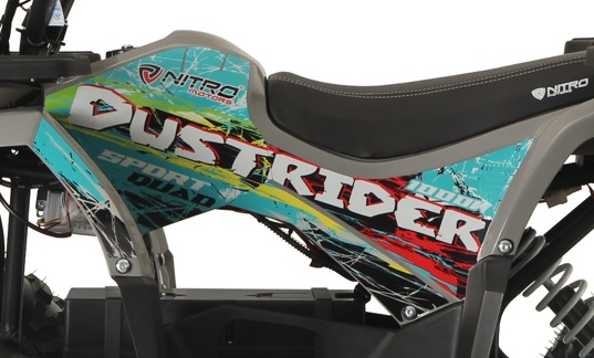 NITRO MOTORS Elektroquad 1500W Eco midi Kinder Quad Dustrider Sport 8 Zoll, Wellenantrieb