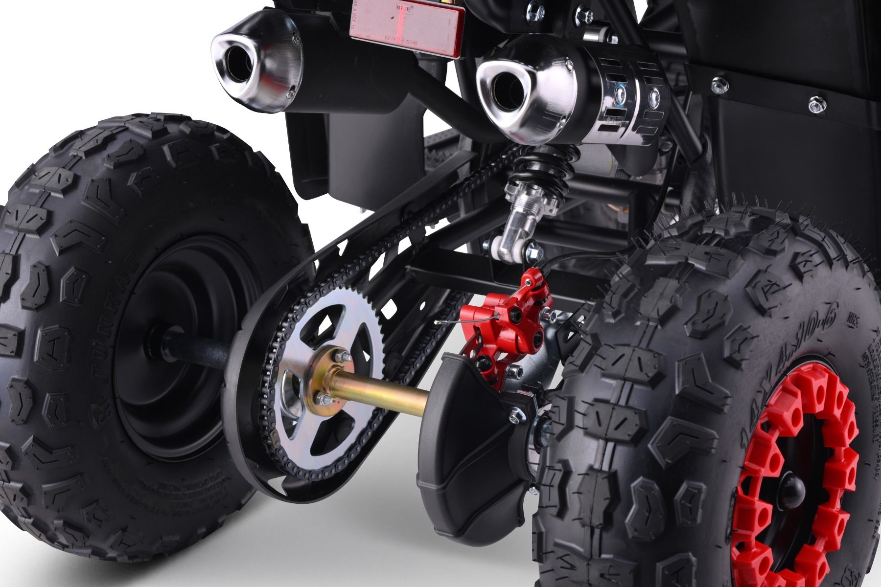 ATV Mini-Quad für Kinder Beneo Motors Escape, 49cc Benzin Kinderquad 40 km/h, Benzinquad