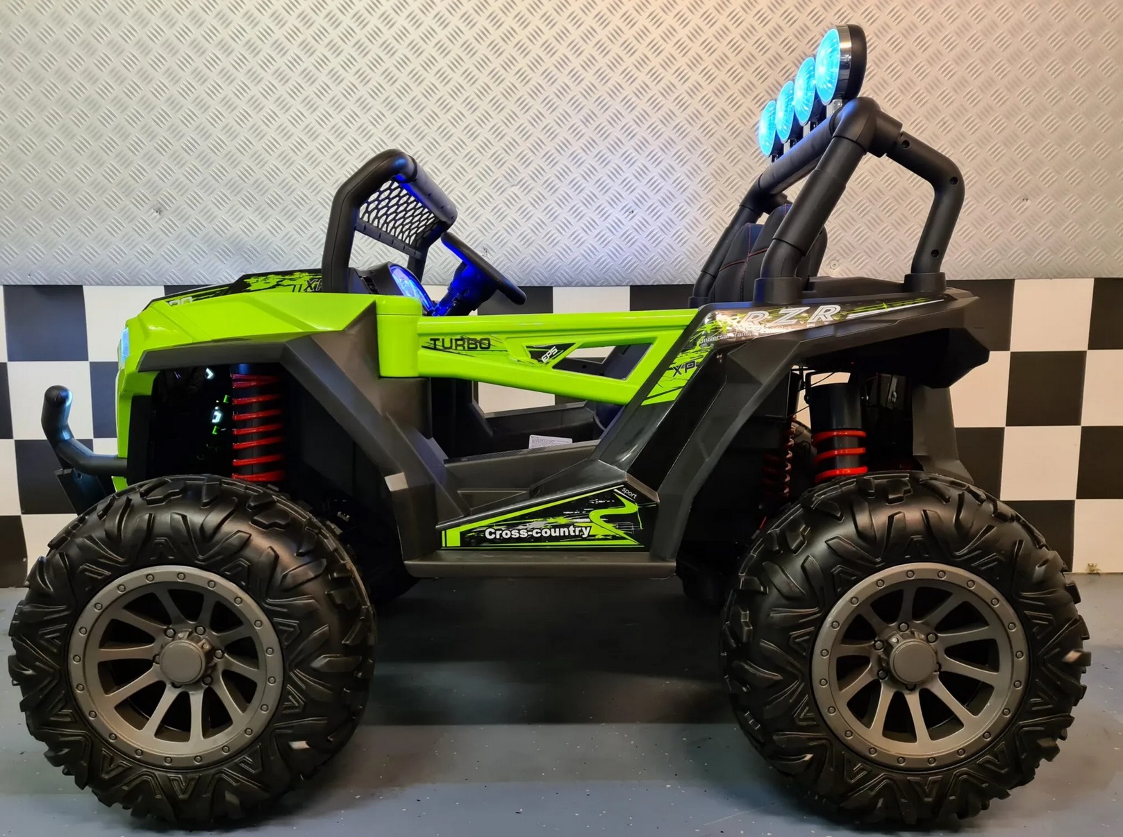 Elektro Kinderauto Kinderbuggy, Elektrobuggy mit 4x35 Watt Allrad, tolle LED-Lichter