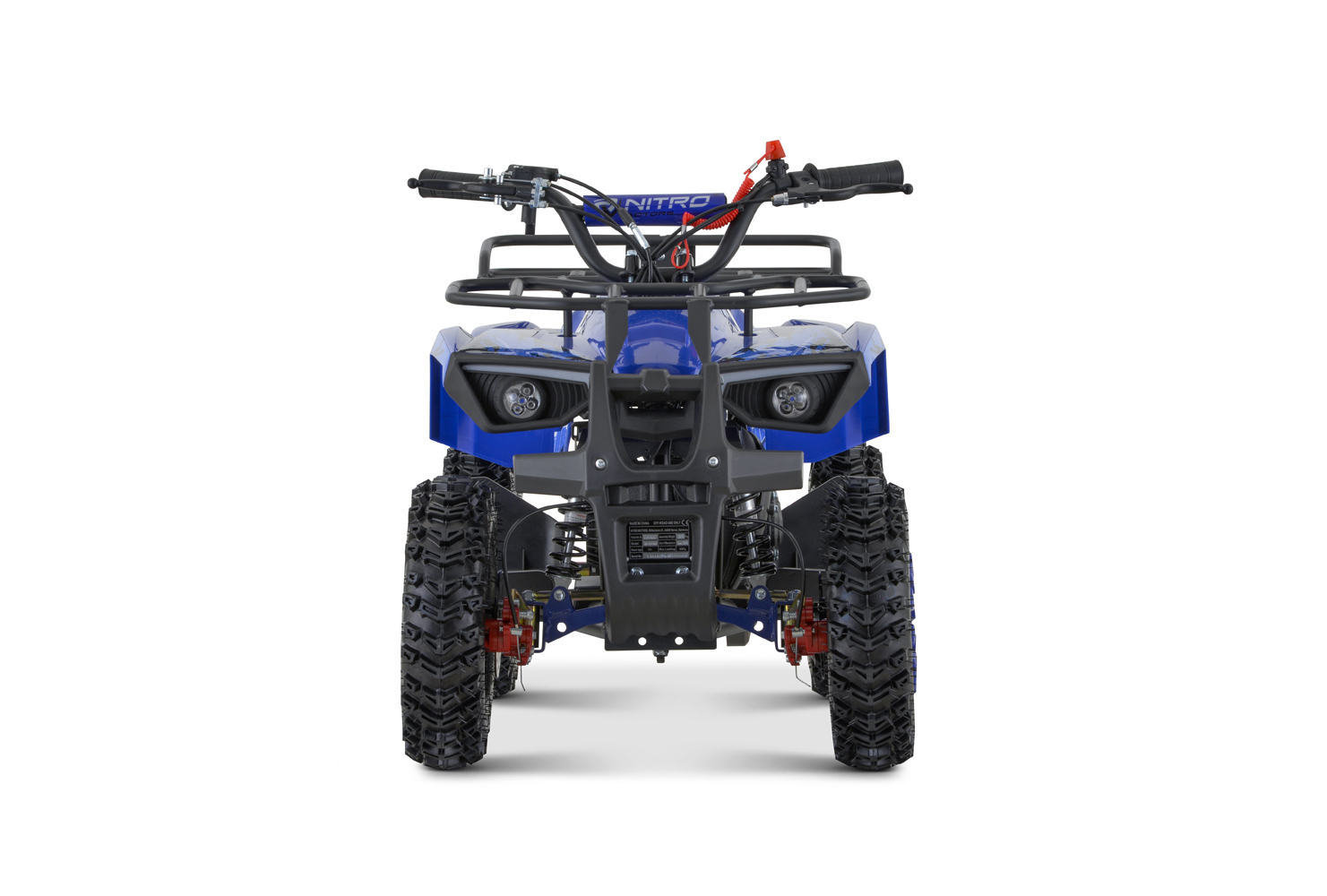 NITRO MOTORS 49cc mini Kinder Quad Dusty Snowy-Profile L Sport 6 Zoll, Miniquad, Kinderquad