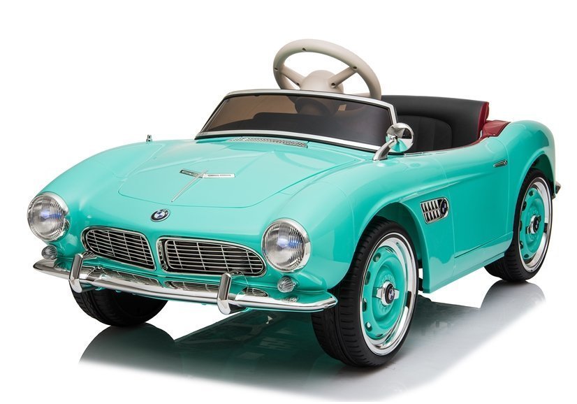 Kinderauto Oltimer, BMW Retro, Elektrofahrzeug für Kinder
