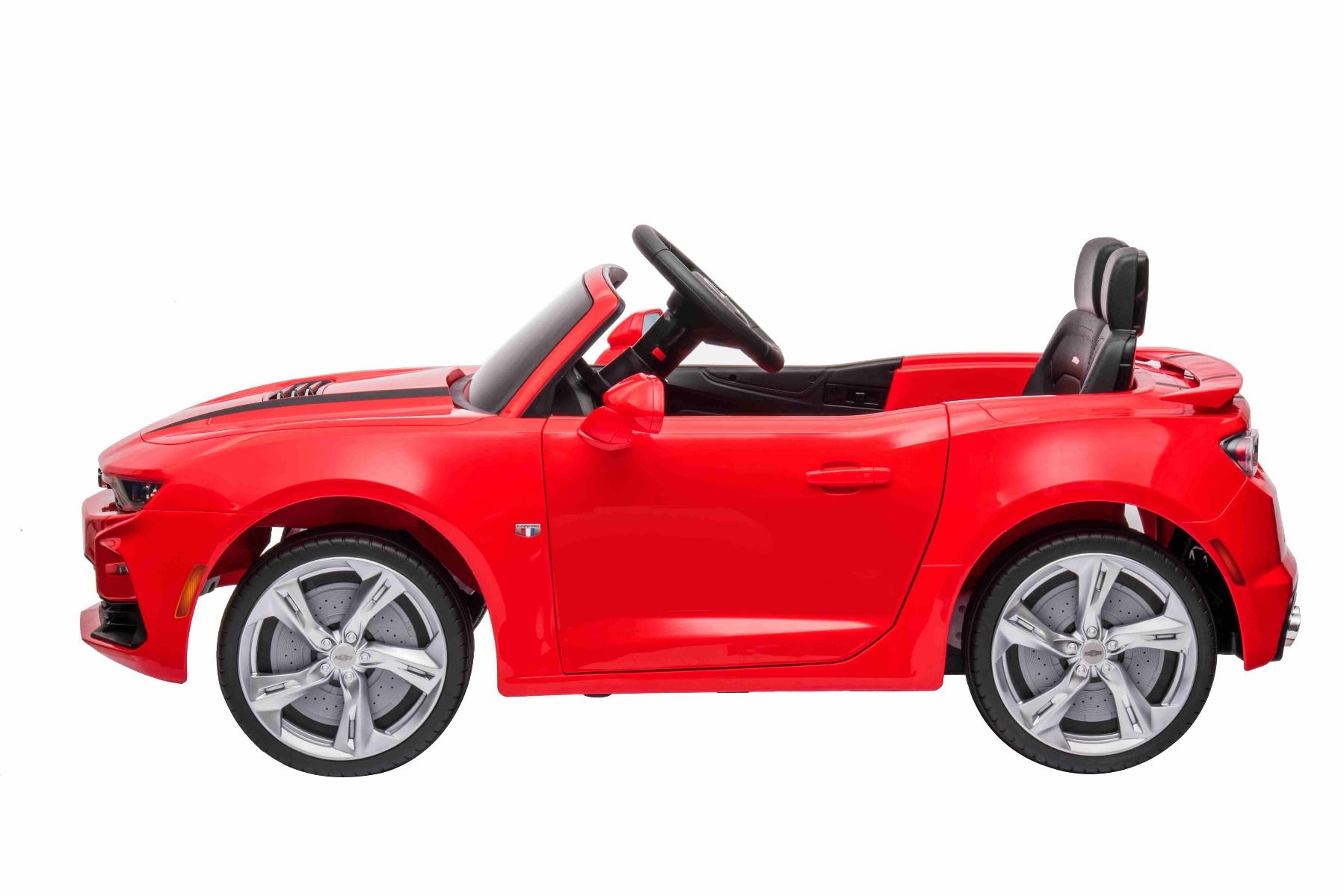 Kinder-Elektroauto Chevrolet Camaro, Elektro Kinderfahrzeug mit 2x35W, Sportwagen für Kinder