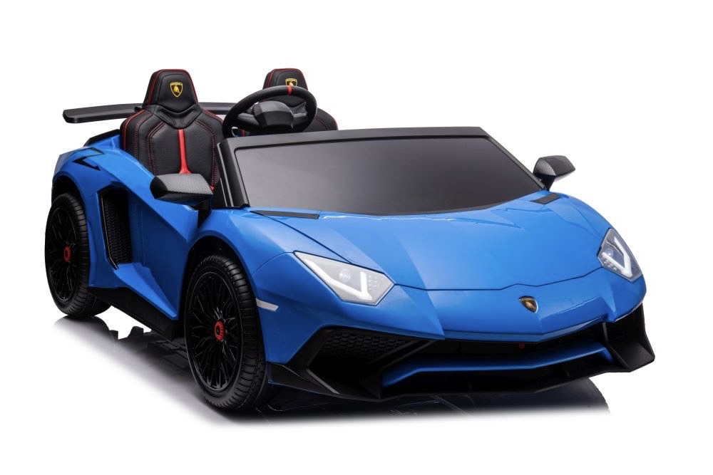 XXL Elektroauto für 2 Kinder Lamborghini A8803, 13 km/h, 200 Watt - Elektrokinderfahrzeug 2-Sitzer zum selbst Fahren