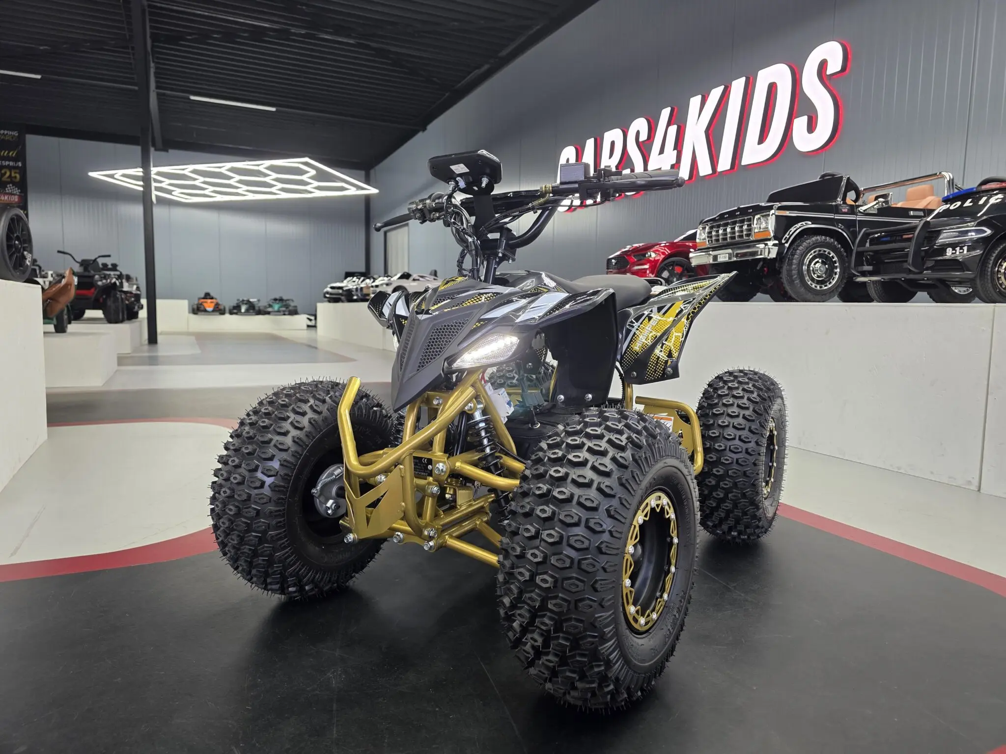 Elektroquad für Kinder Phantom 800 Watt 48Volt, E-Quad bis zu 35 km/h - Kinderelektroquad 7 Zoll