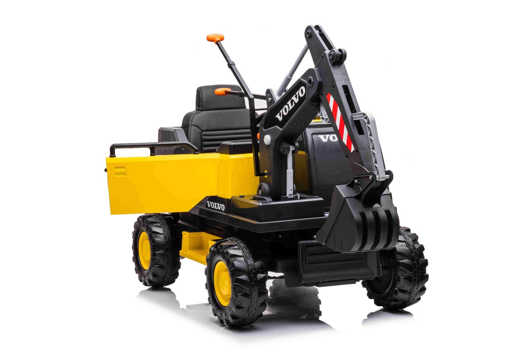 Elektrischer Bagger für Kinder Volvo Excavator - Kinderbagger mit Baggerschaufel, Elektrobagger für Kinder