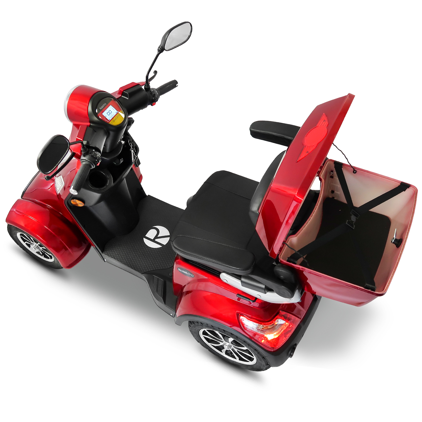 Rolektro E-Quad 25 V.3 Lithium Akku herausnehmbar - 4 Rad Seniorenmobil