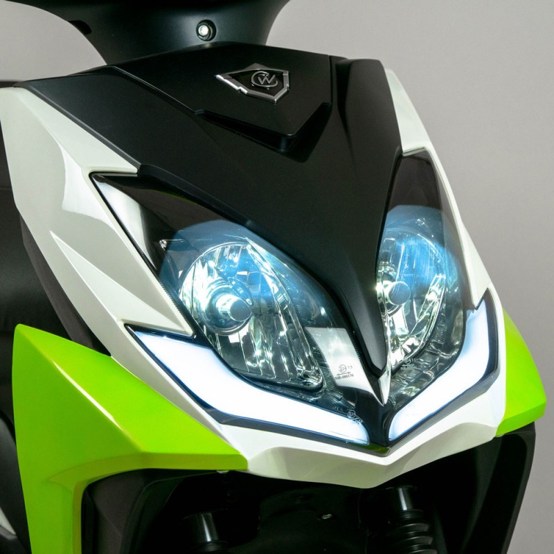 Elektroroller 2-Rad E-Roller FALCON 3400, Elektro-Roller bis 45 km/h, bis 200 km Reichweite, Elektro-Mofa mit Akku Varianten