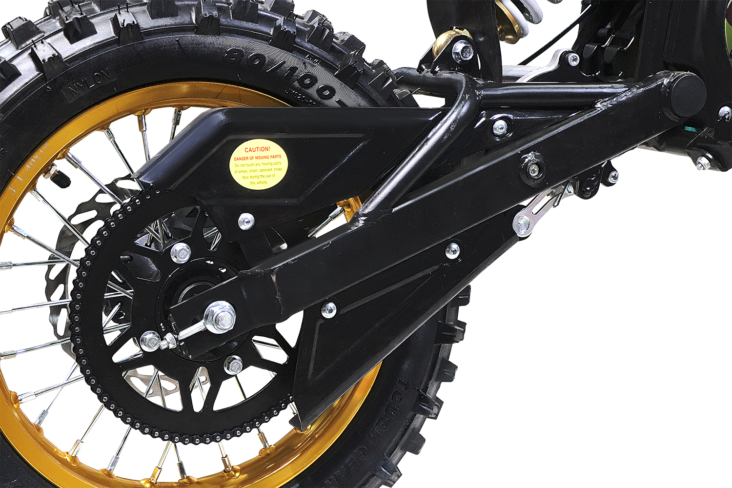 Nitro Motors E-Dirtbike Tiger 1300 Watt DLX 14 Zoll mit Lithiumakku, Kinderelektromotorrad Crossbike