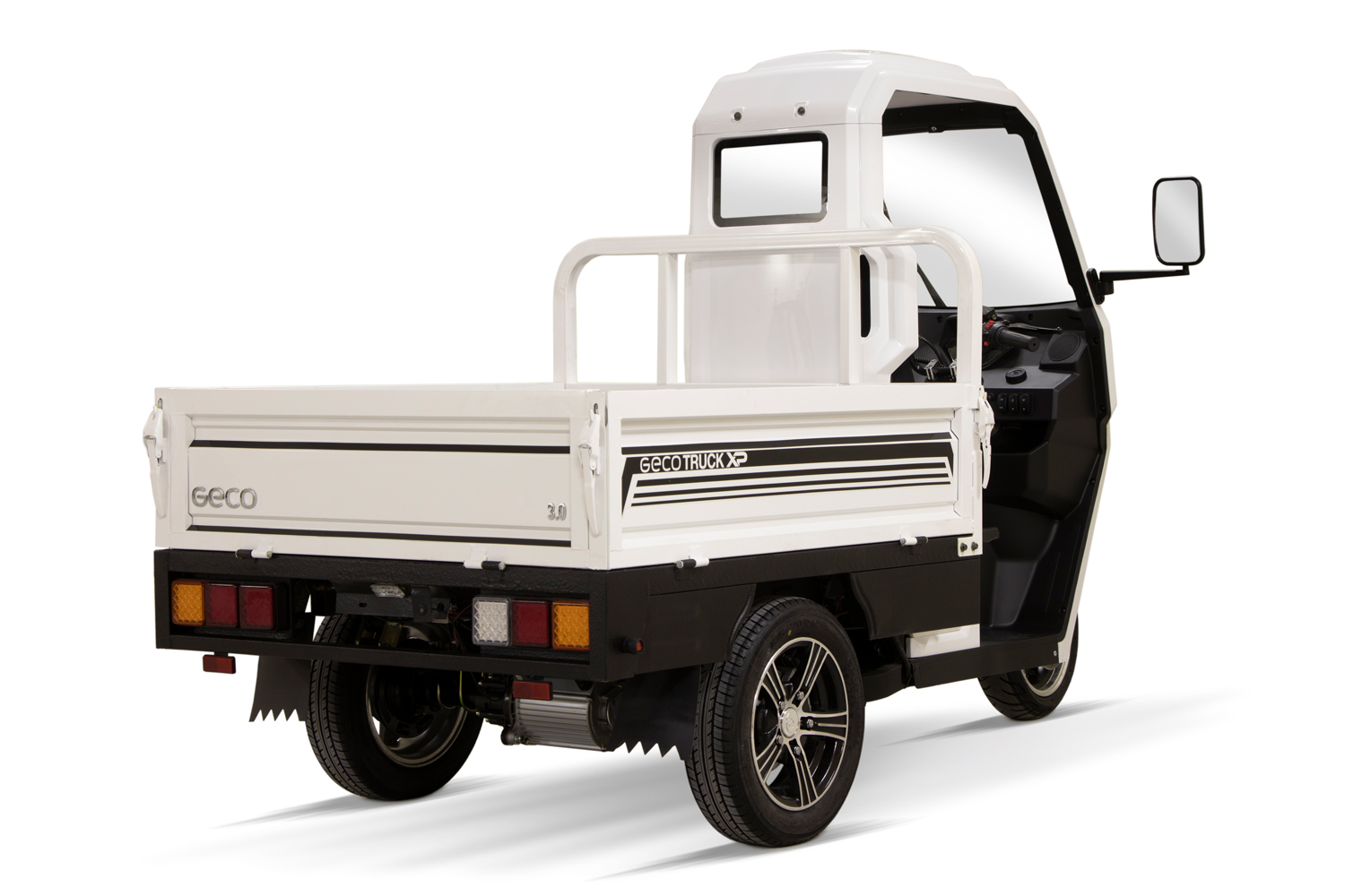 Elektroauto GECO Truck gXP V9 Pickup Pritsche, Elektro Lieferfahrzeug, E-Auto-Transporter