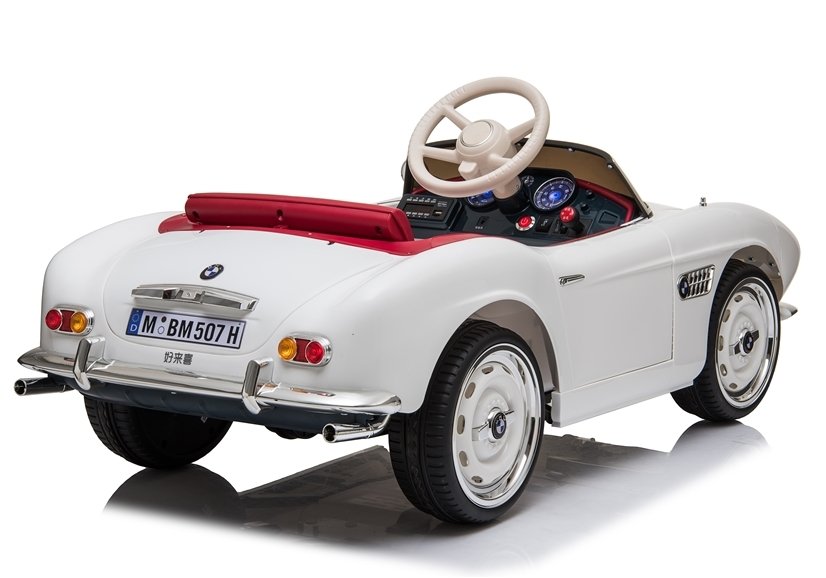 Kinderauto Oltimer, BMW Retro, Elektrofahrzeug für Kinder
