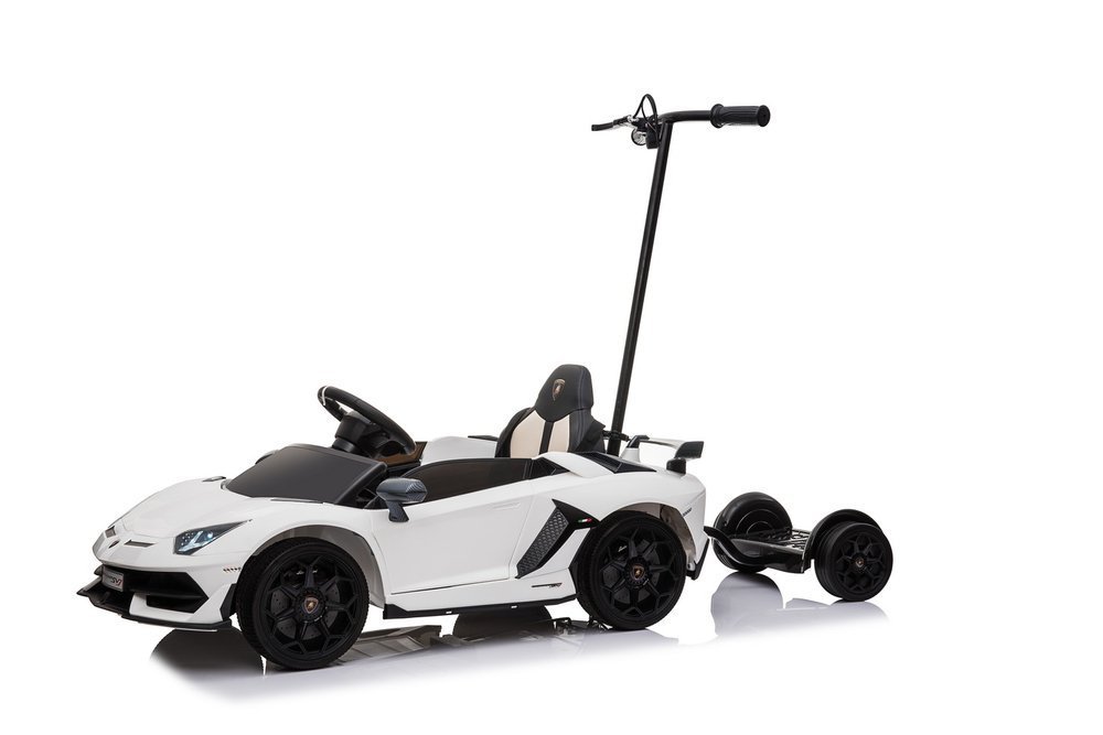 Elektro Kinderauto Lamborghini Aventador SX2018 mit Schiebestange und Stehplatz, 2x45Watt