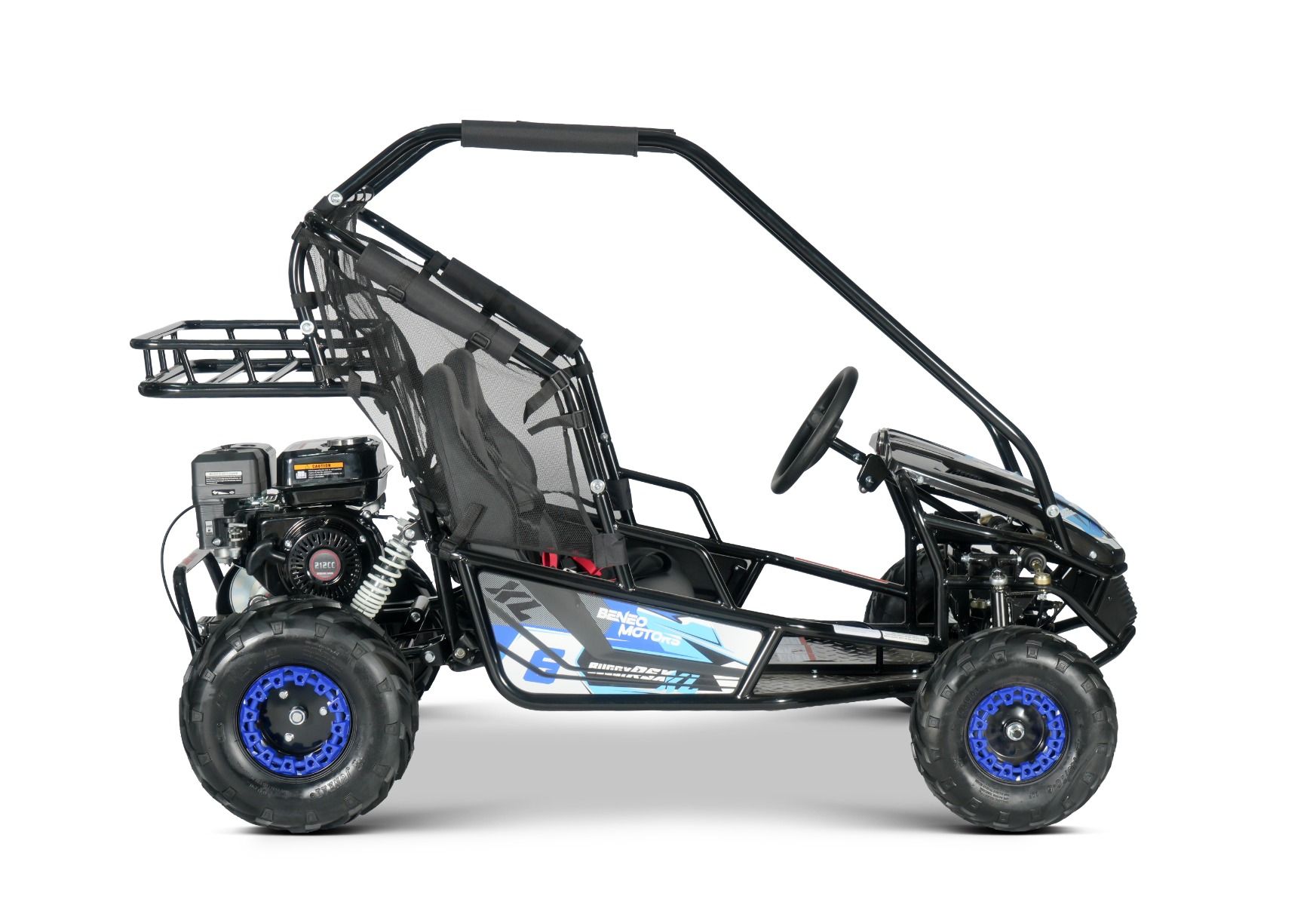 Benzinbuggy Beneo Motors BUGGY RSX XL – 212 cc Benzin-Kart für Kinder