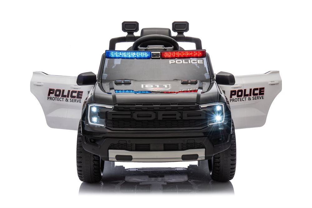 Polizei Elektrofahrzeug, Elektro-Kinderfahrzeug, Kinder-Polizeiauto, Ford Ranger Wildtrack 707