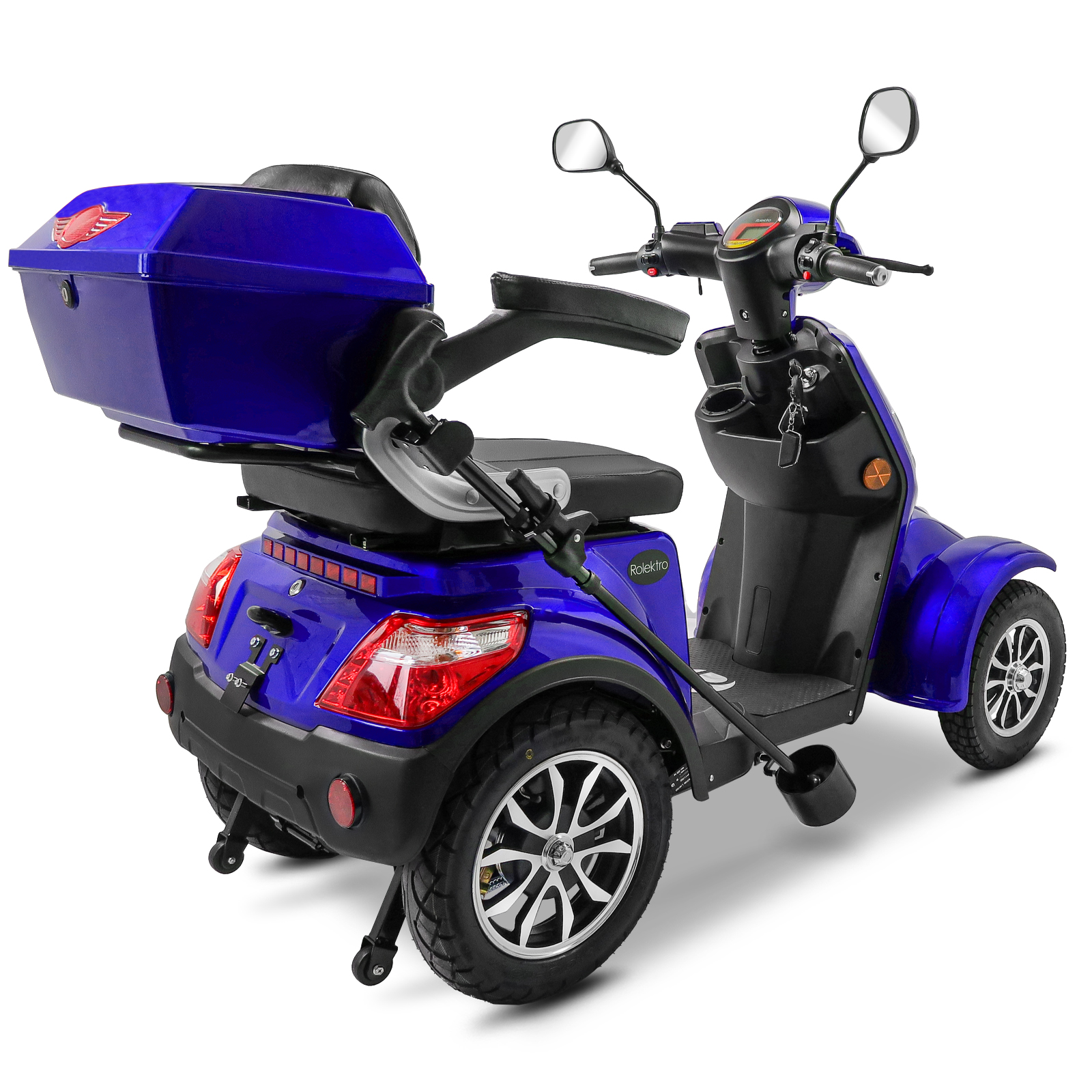 Rolektro E-Quad 25 V.3 Lithium Akku herausnehmbar - 4 Rad Seniorenmobil