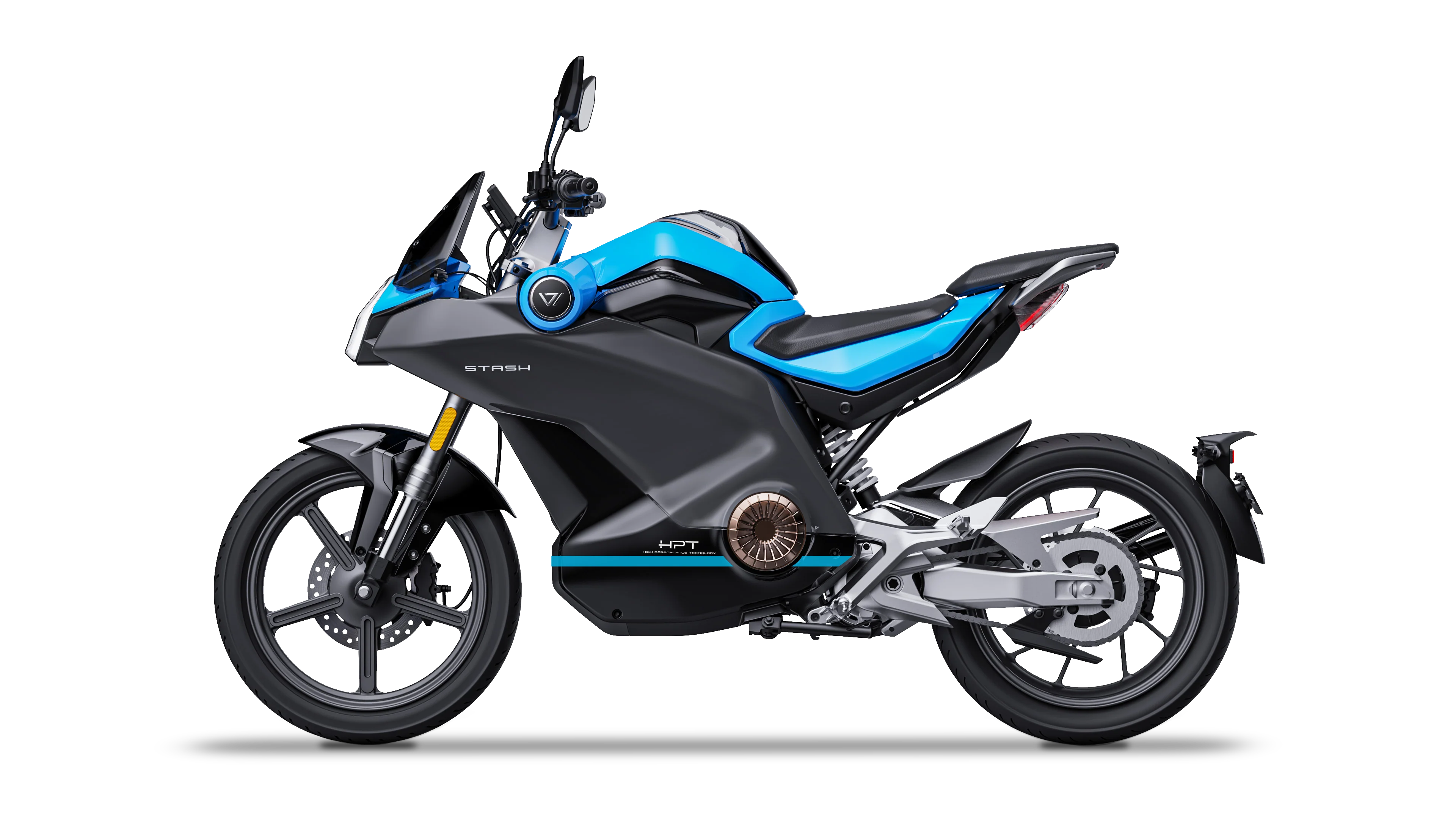 Elektro Motorrad VMOTO STASH 120 km/h, Elektroroller 9000 Watt, E-Motorrad ABS