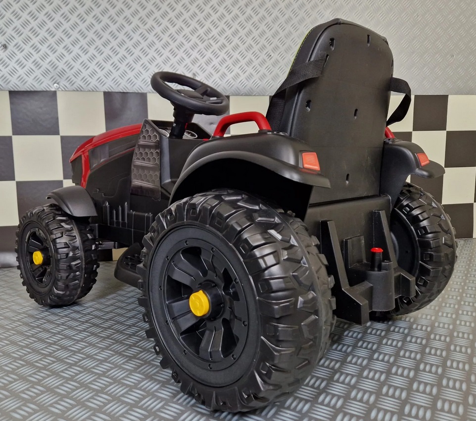 Elektro Kinderfahrzeug Traktor, Kindertraktor Farmer mit Anhänger und Schaufel, Elektrotraktor