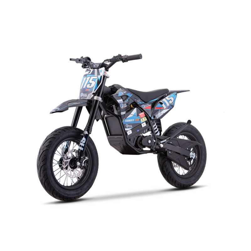 Elektro Pitbike Crossbike HP 5E 14/12 - Elektro Motorcross 2000 Watt für Kinder, Lithiumakku