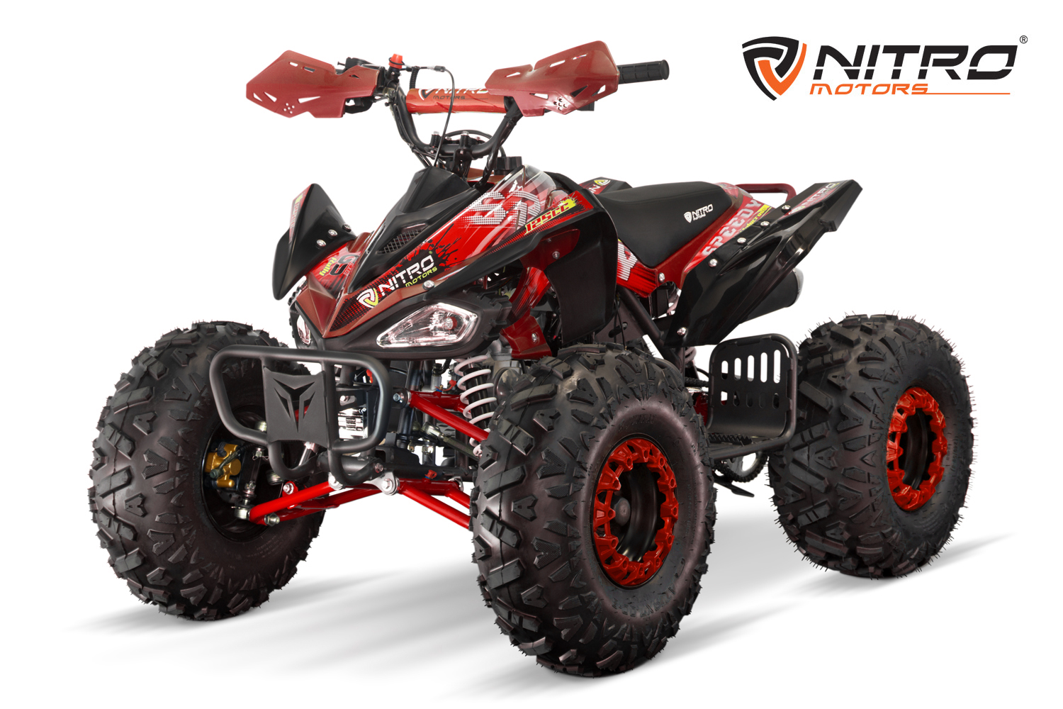 NITRO MOTORS 125cc midi Kinder Quad Speedy GS RS8-A Sport 8 Zoll, Benzin-Kinderquad Automatik mit RG