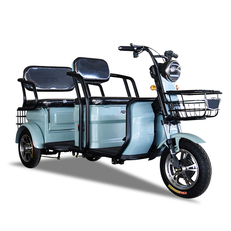 Elektromobil E-GO! City AX3 2100 Watt 72V, Dreirad mit 25km/h, Seniorenmobil als Zweisitzer und Dach