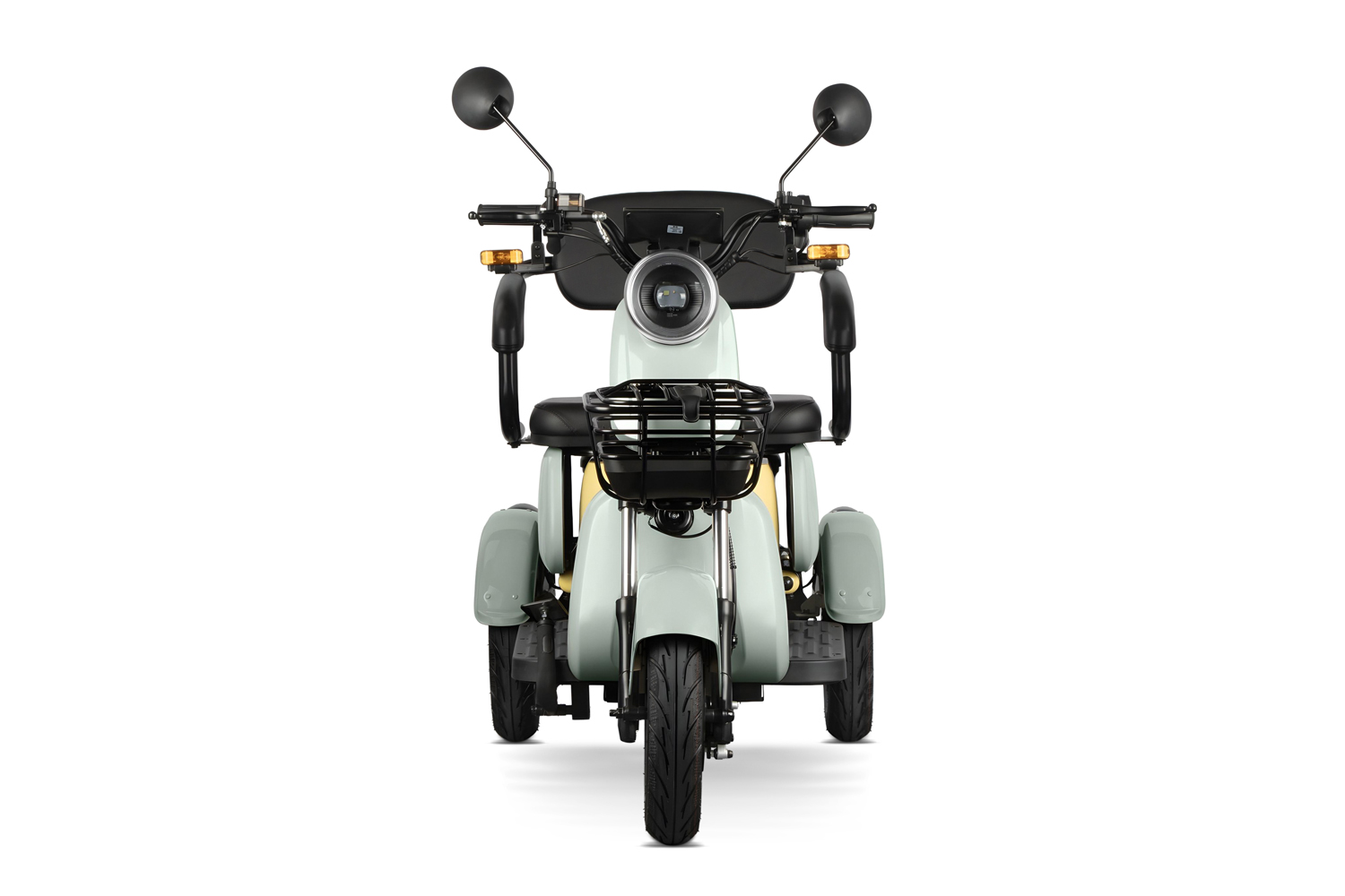 Elektromobil Geco Senio CX2 R110 1000 Watt 60V, Dreirad mit 25 km/h, Seniorenmobil als Zweisitzer, E-Dreirad