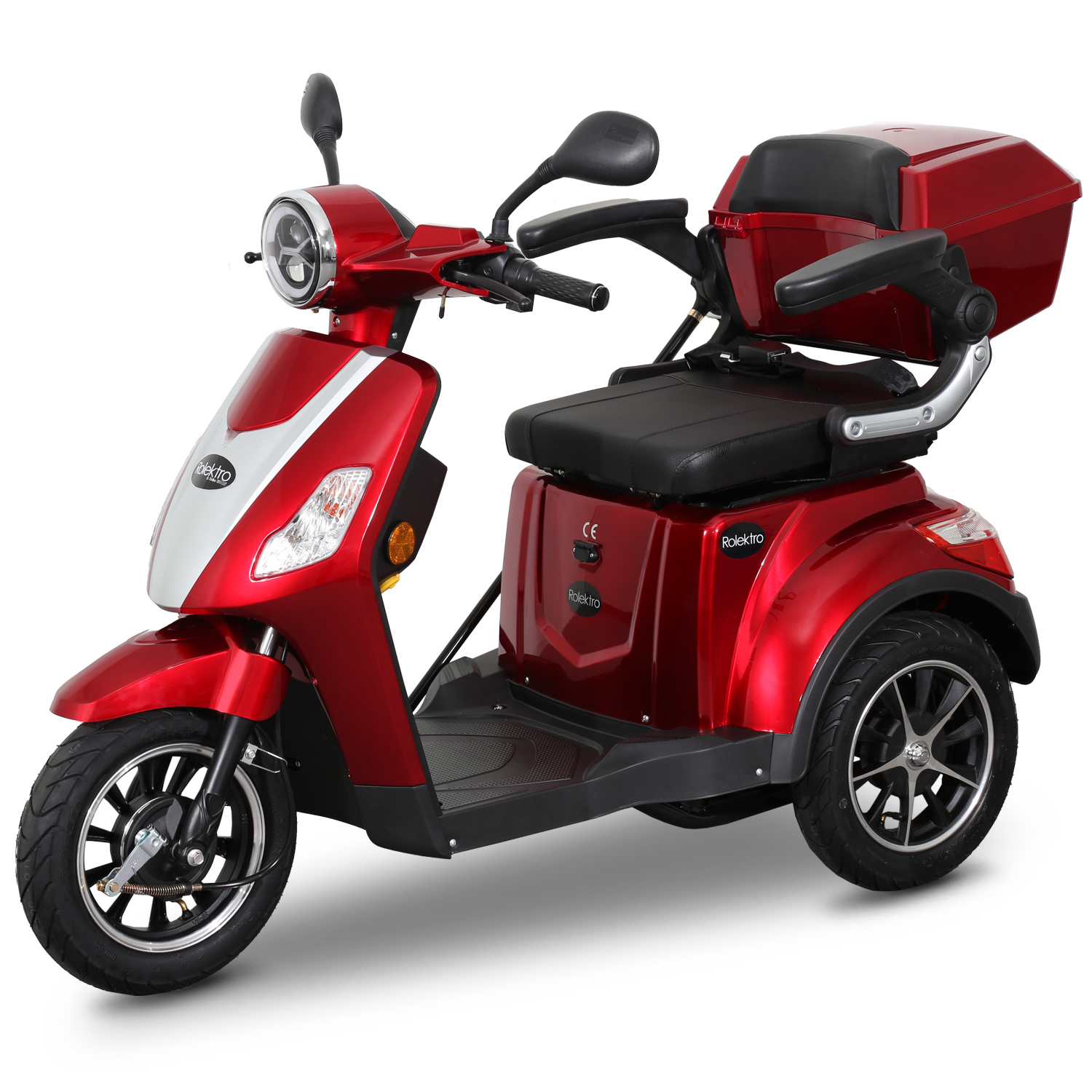 Rolektro E-Trike 15 V.2 Blei-Gel - 3 Rad Elektro Seniorenmobil bis 15 km/h