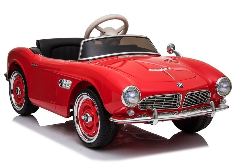 Kinderauto Oltimer, BMW Retro, Elektrofahrzeug für Kinder
