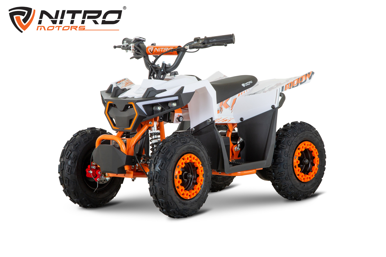 NITRO MOTORS 49cc Kinder Quad HULKI E-Start Sport 6 Zoll, Miniquad, Kinderquad, Benzinguad