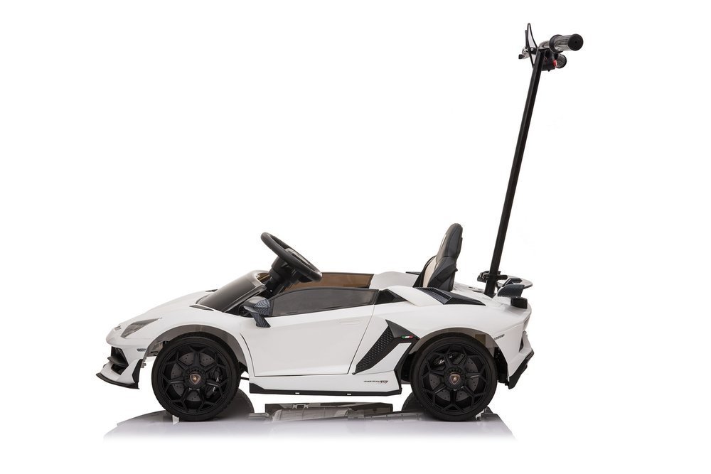 Elektro Kinderauto Lamborghini Aventador SX2018 mit Schiebestange und Stehplatz, 2x45Watt
