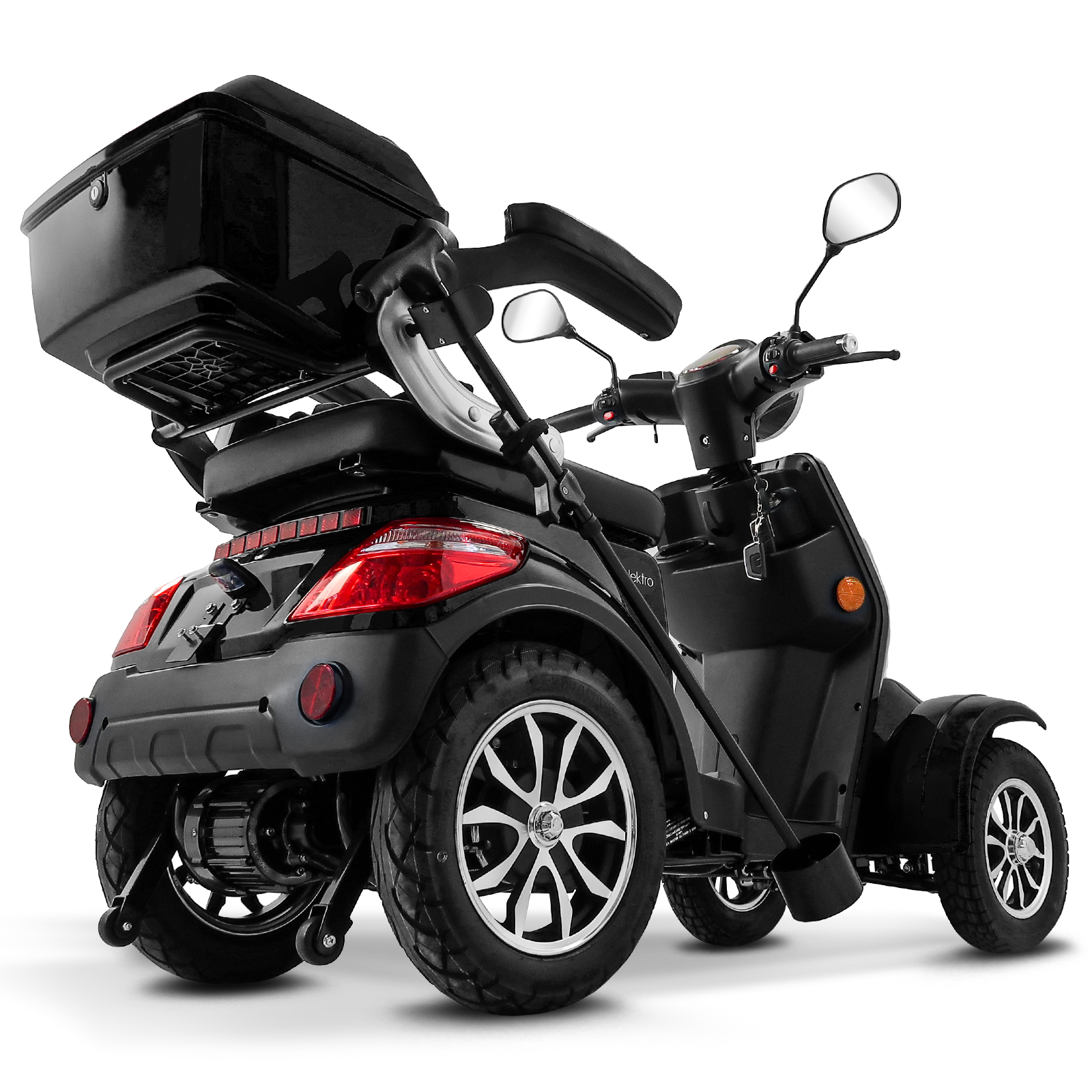 Rolektro E-Quad 25 V.3 Lithium Akku herausnehmbar - 4 Rad Seniorenmobil