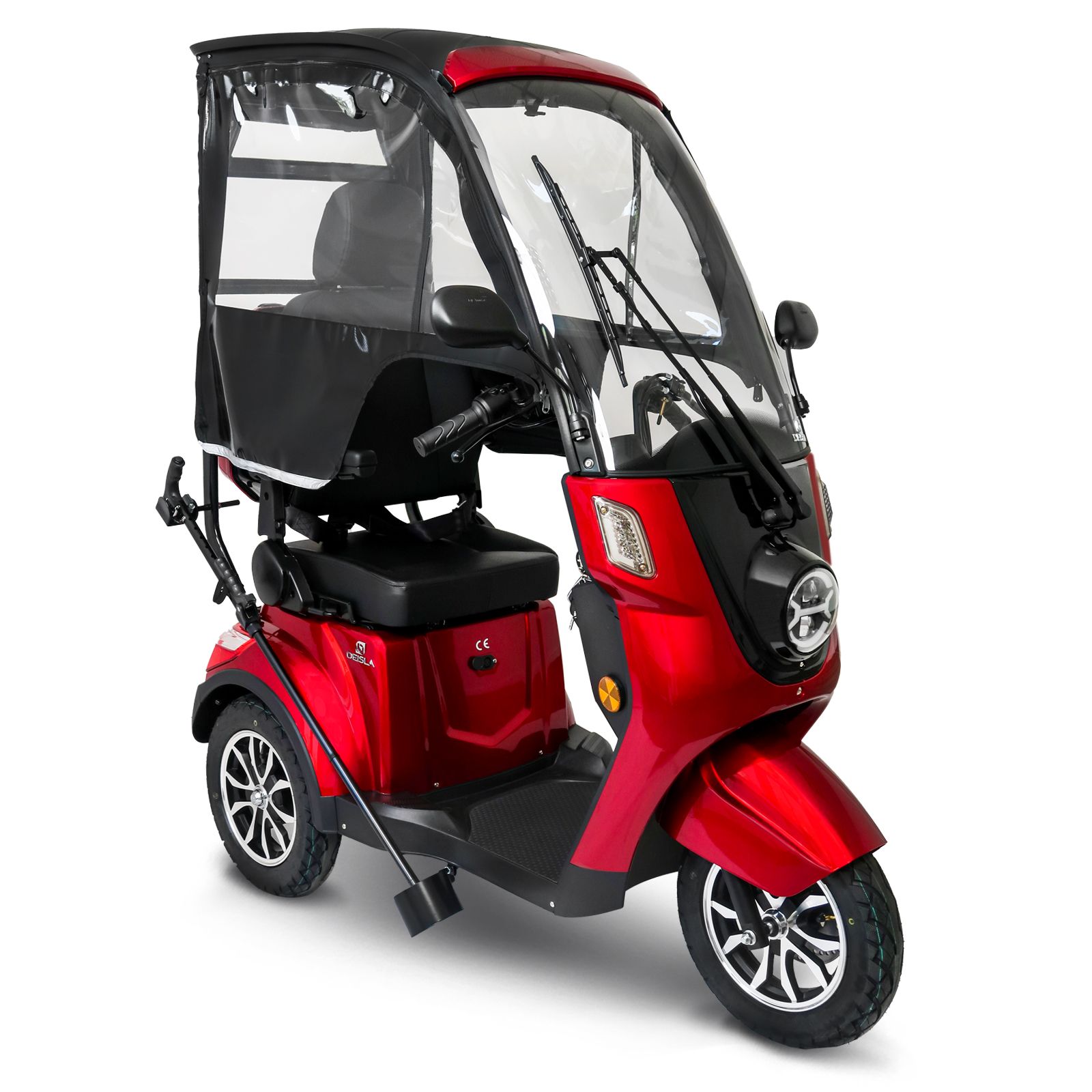 Rolektro Deisla, Dreirad DS3-25 mit Dach und Wetterschutz - 3 Rad Elektro Seniorenmobil bis 25 km/h