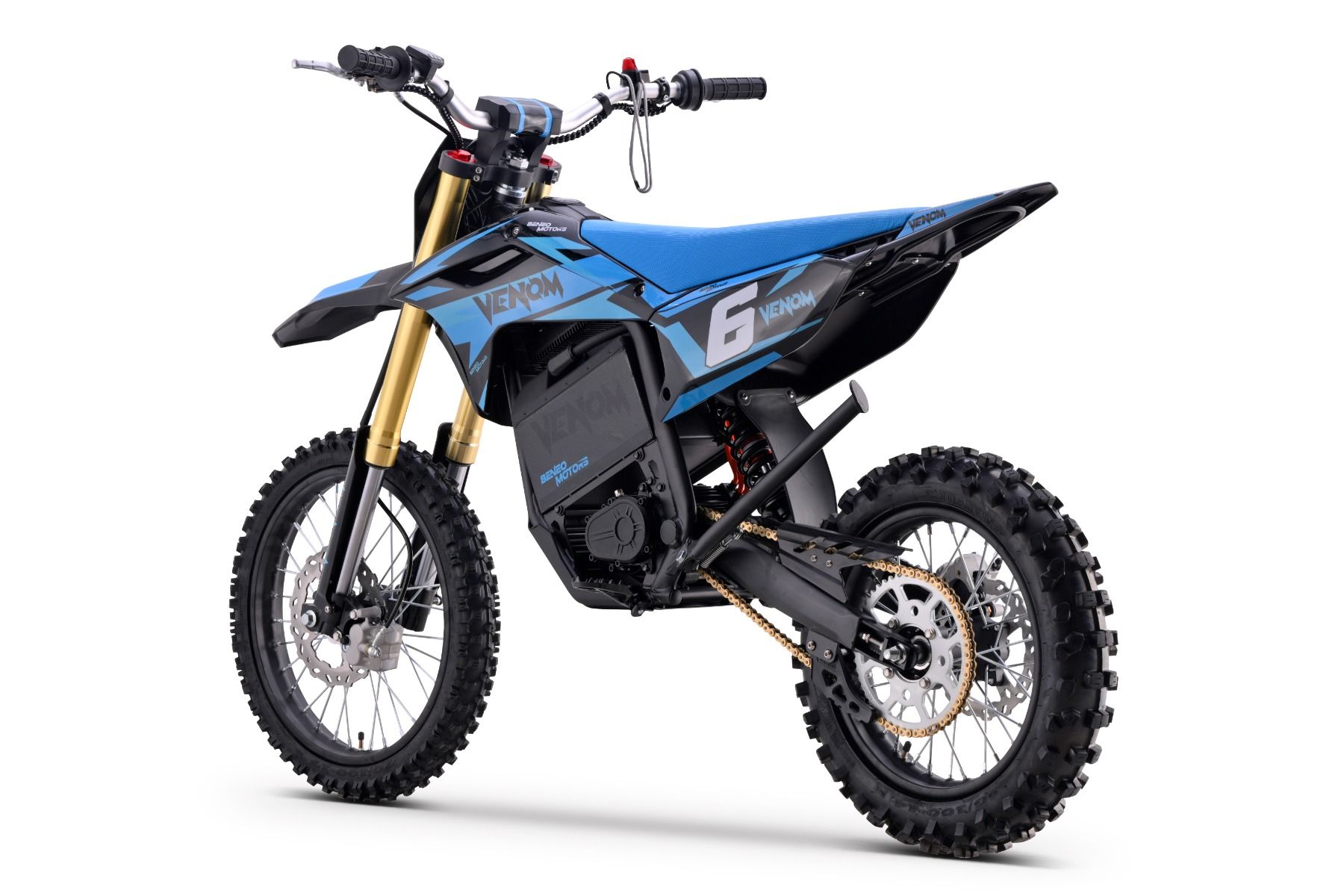 Crossbike Venom 6500 Watt - Kindermotorrad, Kinder Motorcross - Lithiumakku Samsungzellen