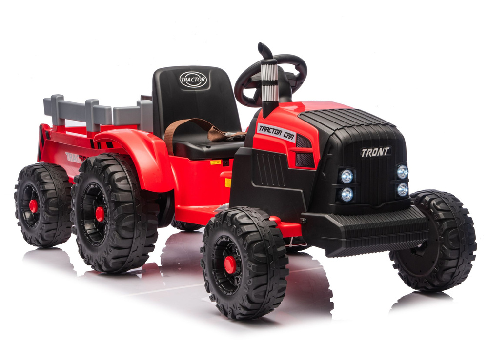 Kindertraktor - elektrischer Traktor CH9959B mit Anhänger und 2 x 120 Watt - Traktor mit Anhänger bis 7 km/h