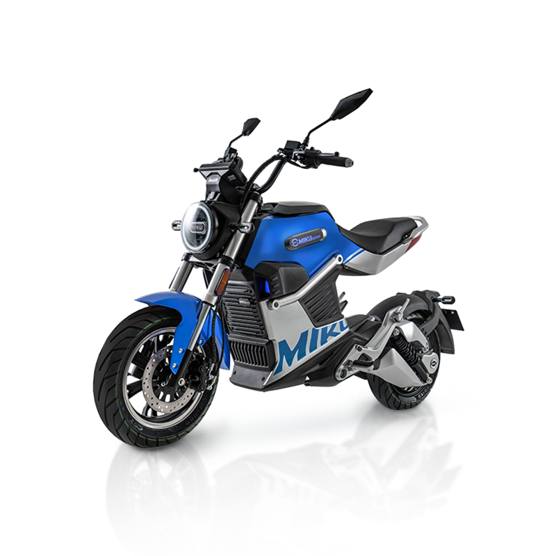 E-Motorrad Miku Super, Elektro-Motorrad bis 80 km/h, 3000 Watt, Lithium 72V