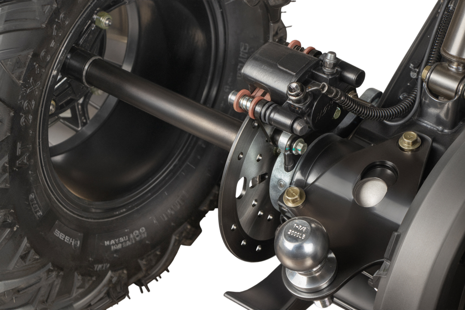 NITRO MOTORS 230cc maxi Quad Tricia CVT RS10 Platin wahlweise Seilwinde und Anhängerkupplung
