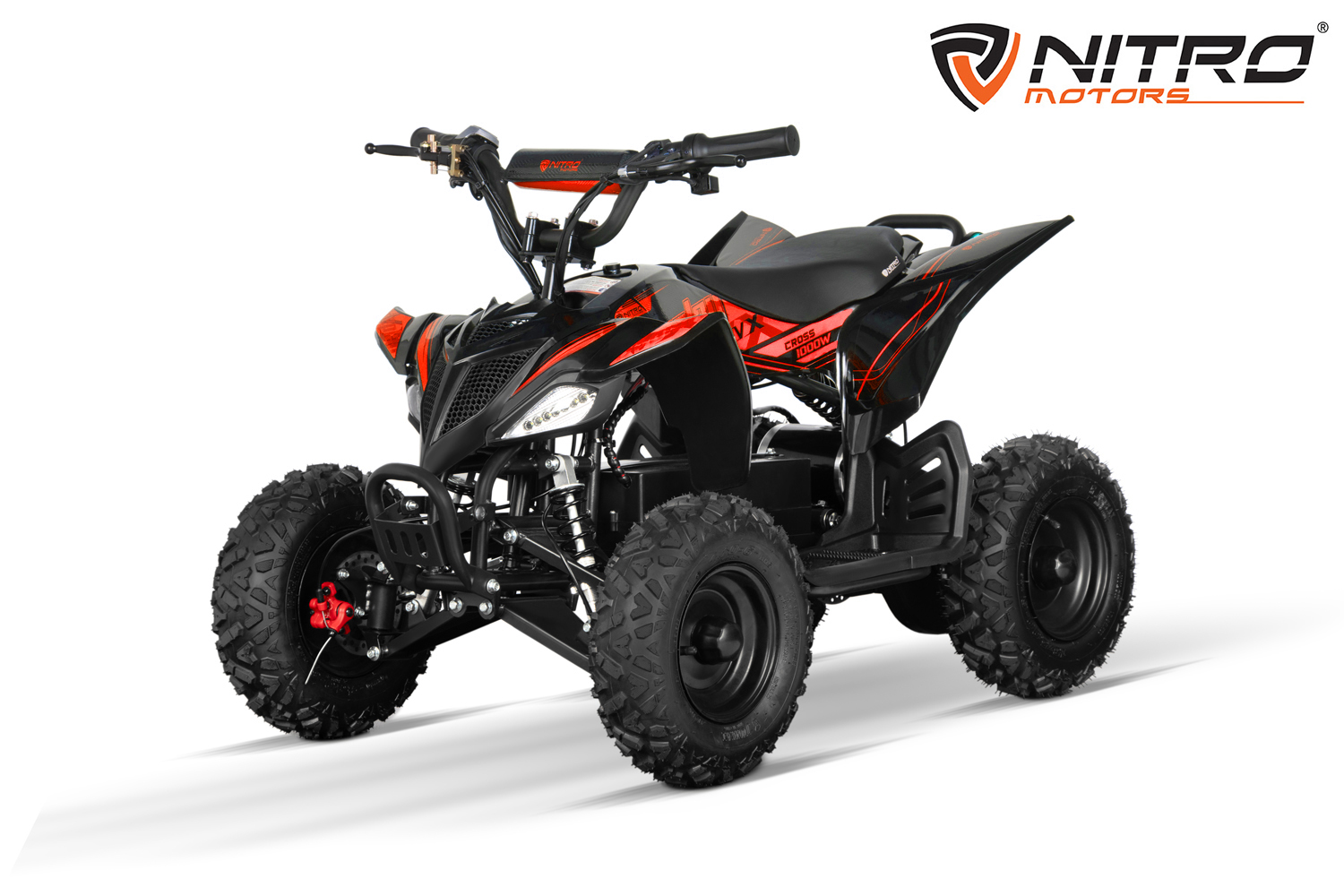 NITRO MOTORS Replay Cross Eco mini Quad 1000 Watt und 6 Zoll, Elektroquad für Kinder