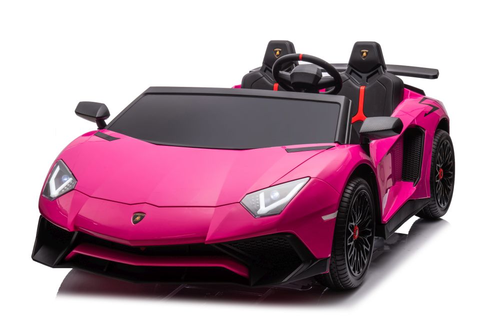 XXL Elektroauto für 2 Kinder Lamborghini A8803, 13 km/h, 200 Watt - Elektrokinderfahrzeug 2-Sitzer zum selbst Fahren