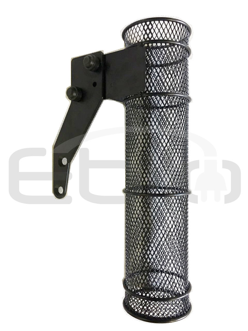Stockhalter für Seniorenmobil - Befestigung Armlehne, Halterung für Gehstock, Gehhilfenhalter
