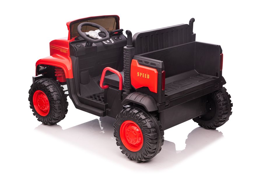 Elektro LKW, Kinder-LKW 2-Sitzer, Kindertruck JC222, Elektro-Truck Allrad, elektrisches Baustellenfahrzeug