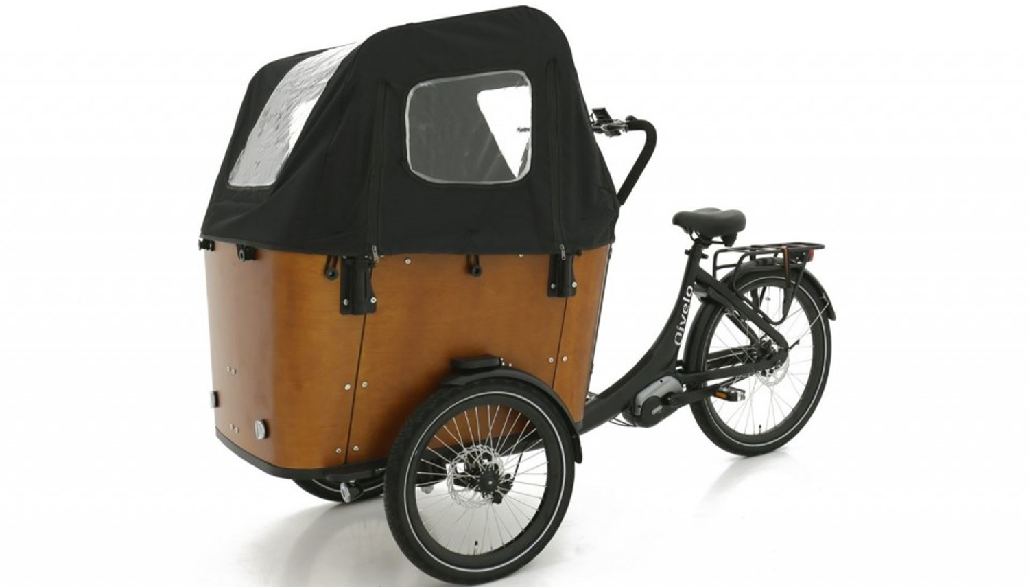Elektrofahrrad Qivelo N8 Bafang 250W Pedelec E-Bike Lastenfahrrad 26 Zoll 8-Gang, Kastenfahrrad