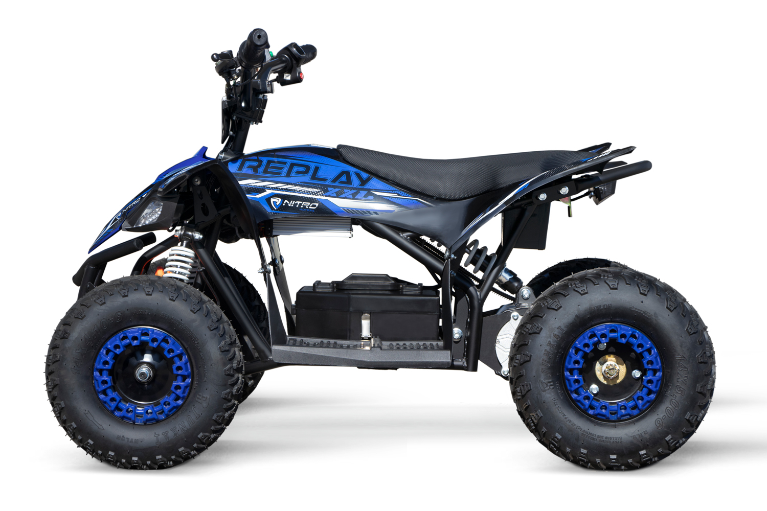 NITRO MOTORS 1500W XS Elektroquad für Kinder, 60V Eco midi Kinder Quad Replay DLX 6, ab 5 Jahren