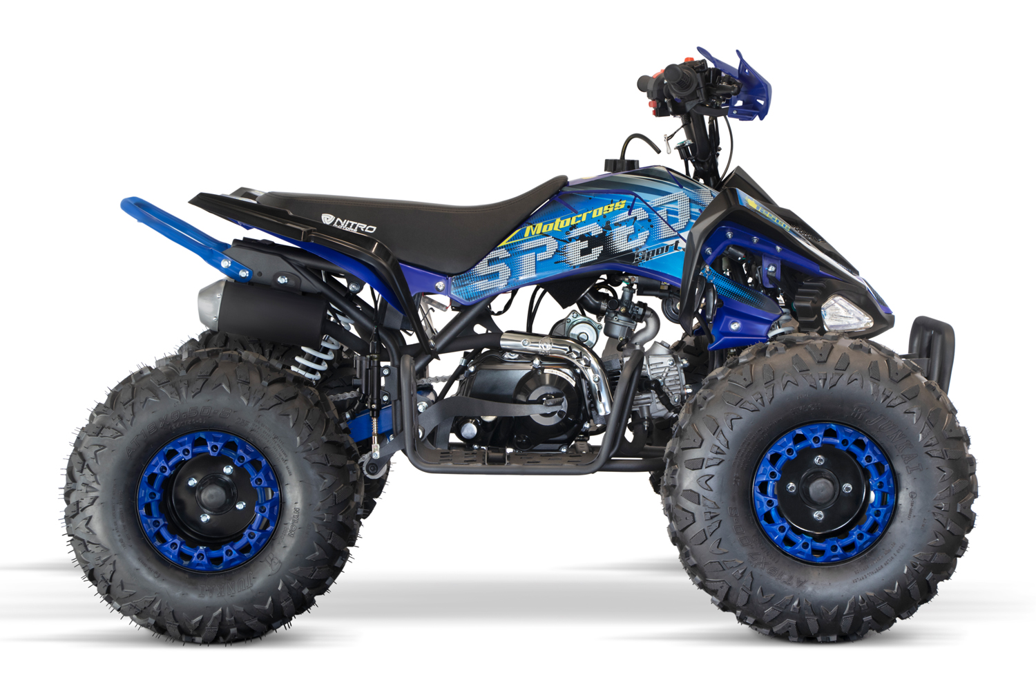 NITRO MOTORS 125cc midi Kinder Quad Speedy GS RS8-A Sport 8 Zoll, Benzin-Kinderquad Automatik mit RG