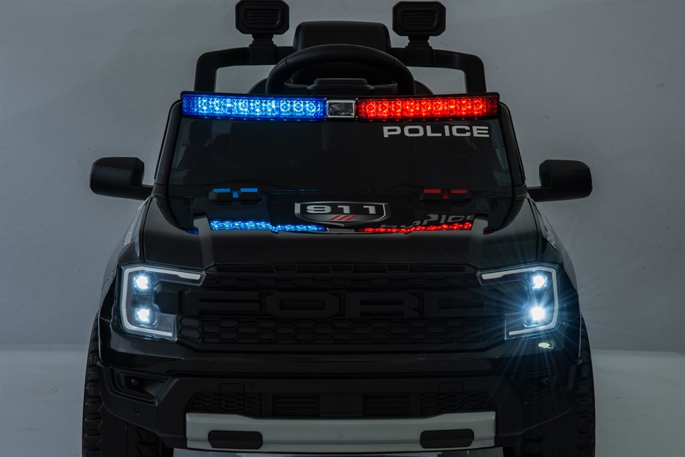 Polizei Elektrofahrzeug, Elektro-Kinderfahrzeug, Kinder-Polizeiauto, Ford Ranger Wildtrack 707