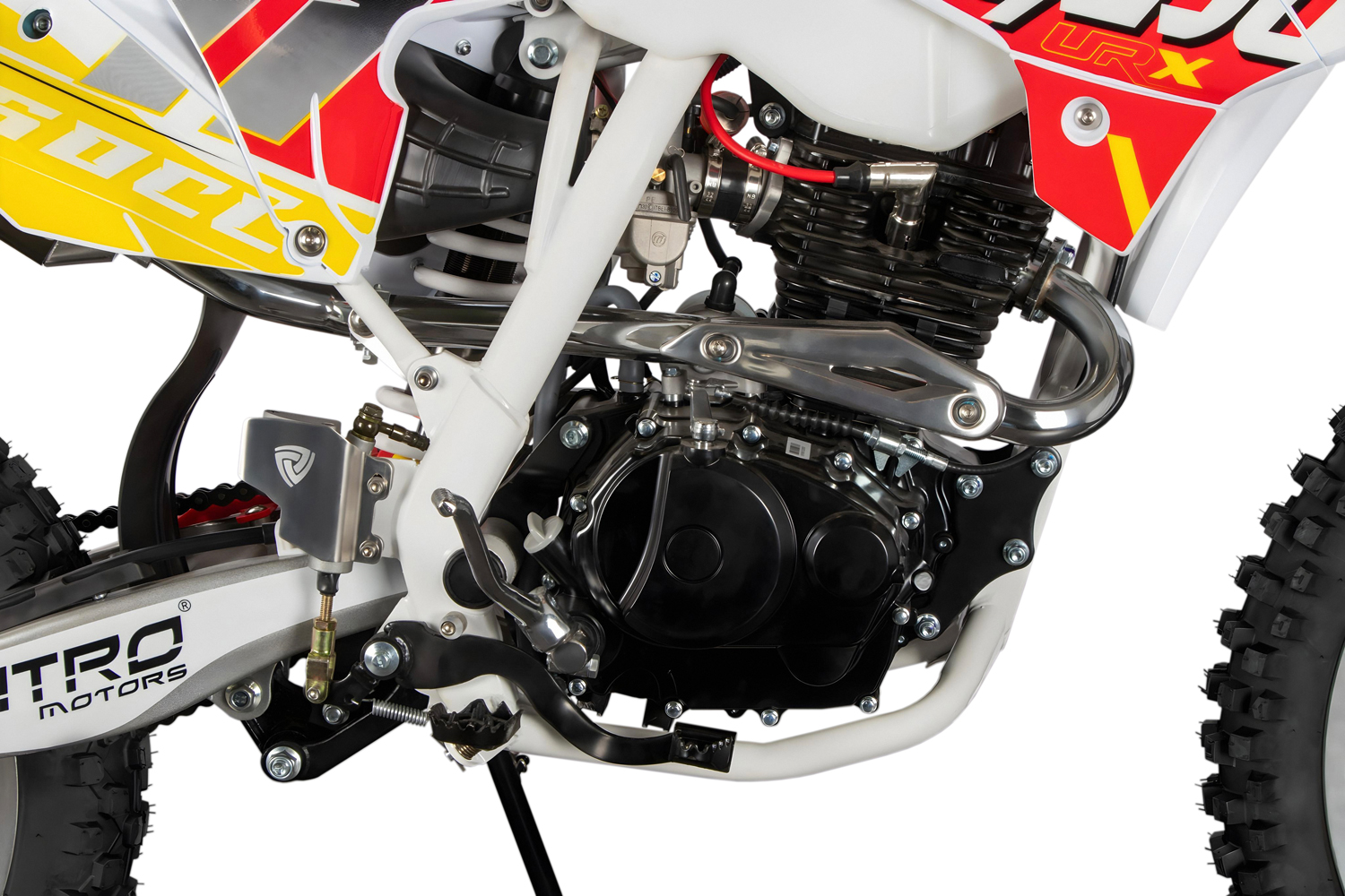 Nitro Motors 250cc Kinder Dirtbike TORNADO UX URX 21/18 Kick und E-Start, Kinder Motorcross Bike