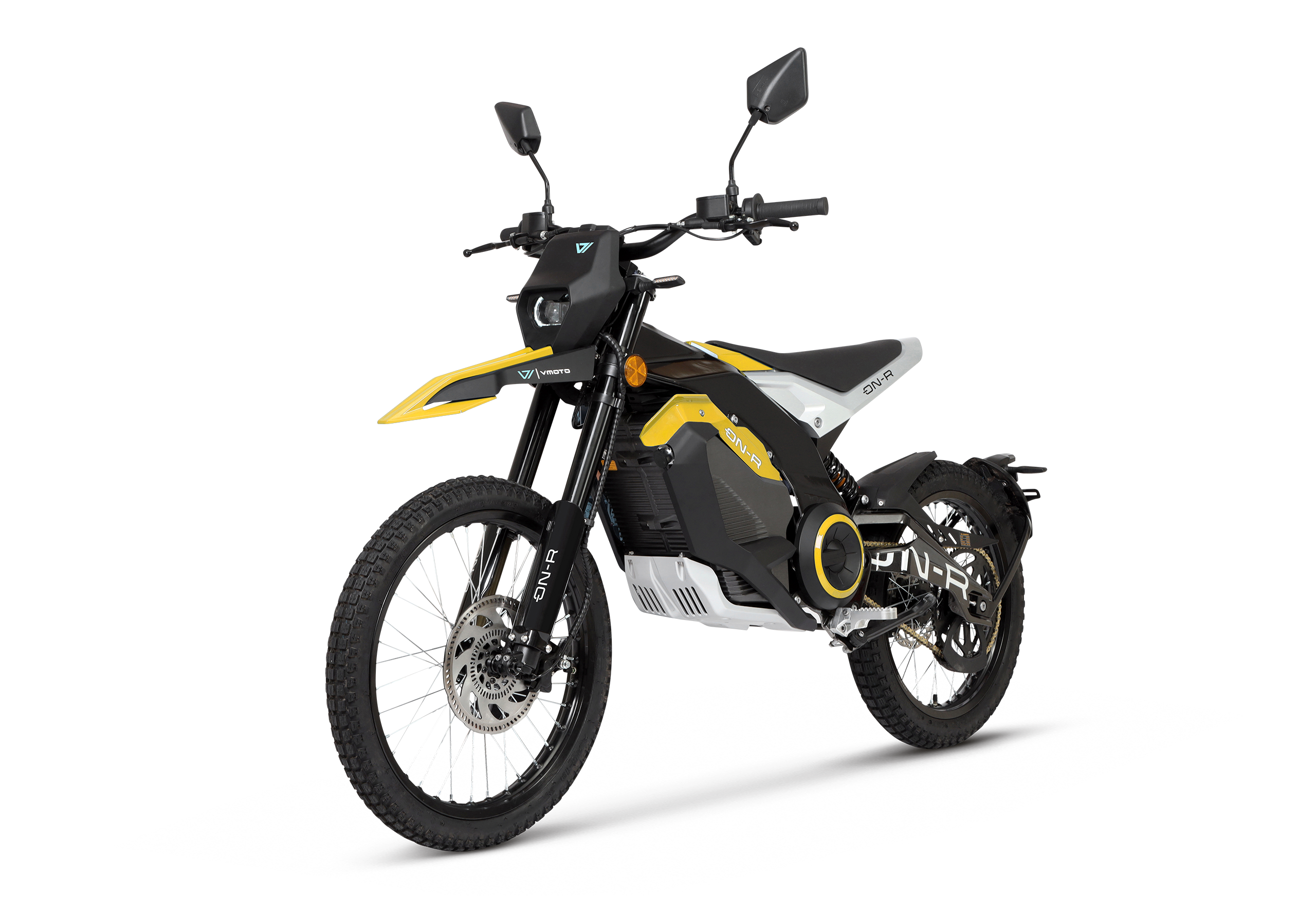 Elektromotorrad VMOTO ON-R, E-Motorrad 4000W Lithium 72V, Dirtbike mit 45 km/h oder 90 km/h mit Straßenzulassung