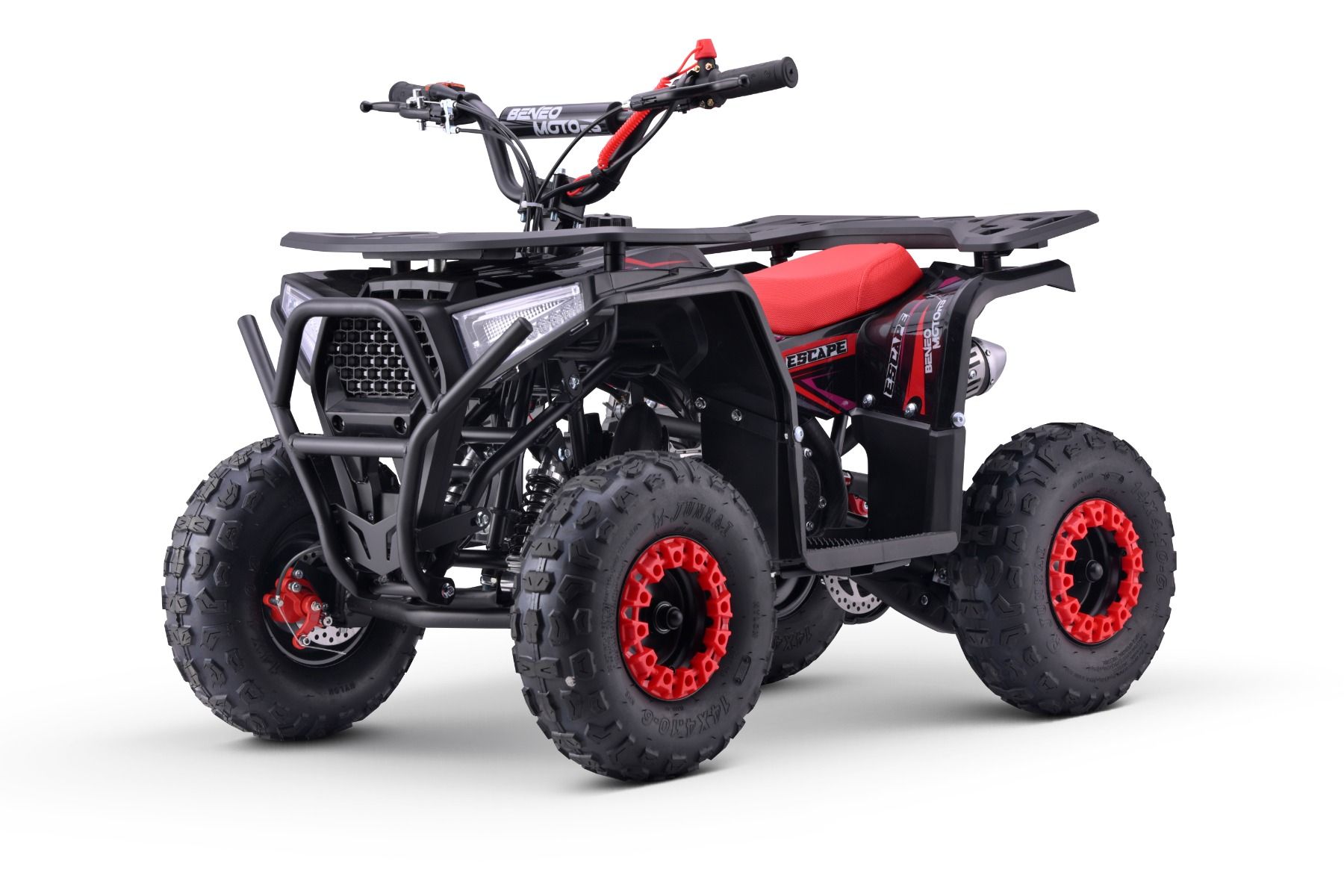 ATV Mini-Quad für Kinder Beneo Motors Escape, 49cc Benzin Kinderquad 40 km/h, Benzinquad