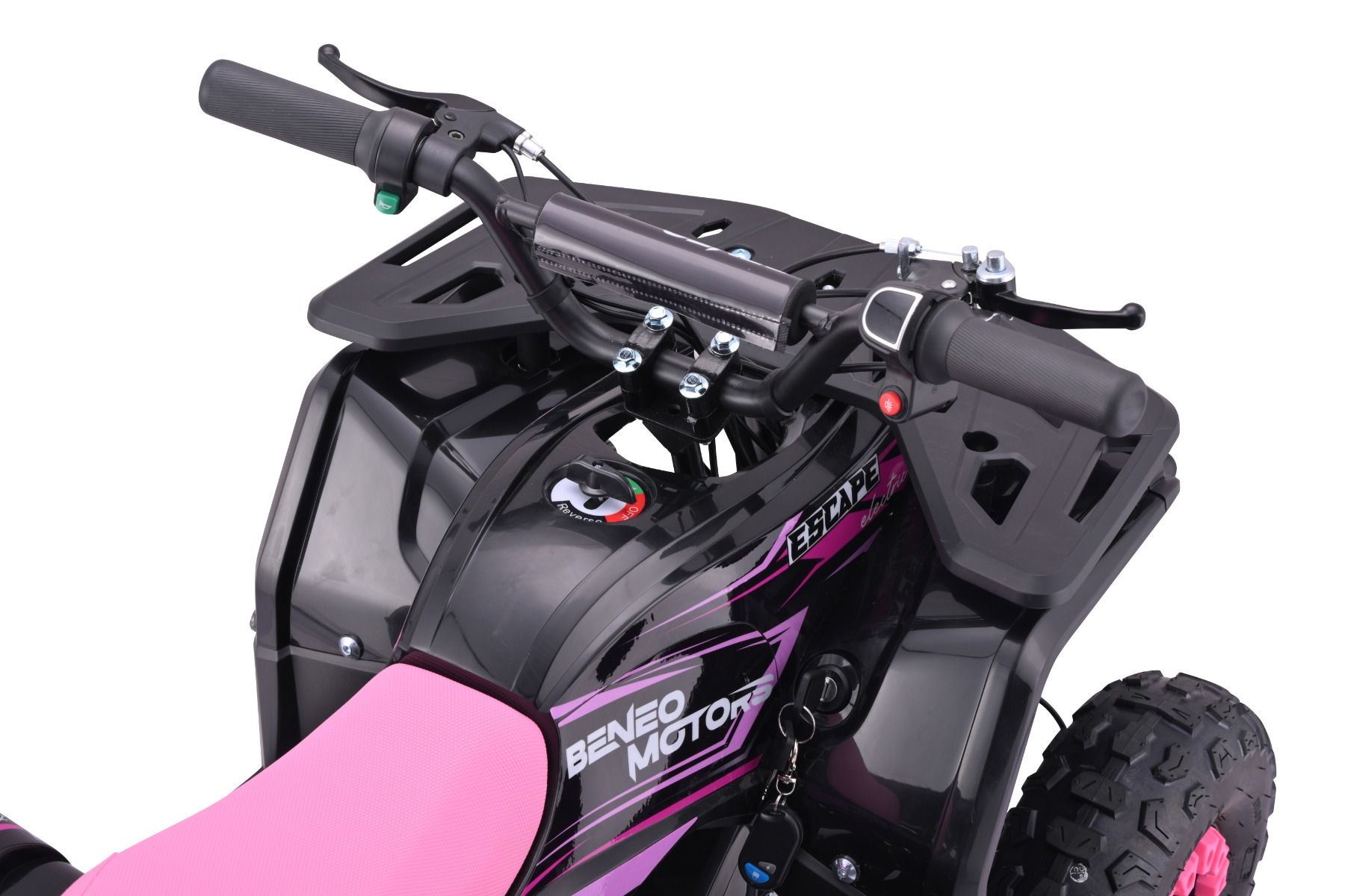 ATV Elektro Mini-Quad für Kinder, Beneo Motors Escape, Elektro Kinderquad 800 Watt, 25 km/h
