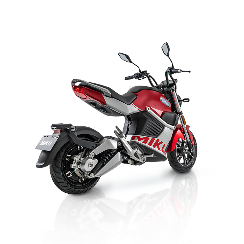 E-Motorrad Miku Super, Elektro-Motorrad bis 80 km/h, 3000 Watt, Lithium 72V