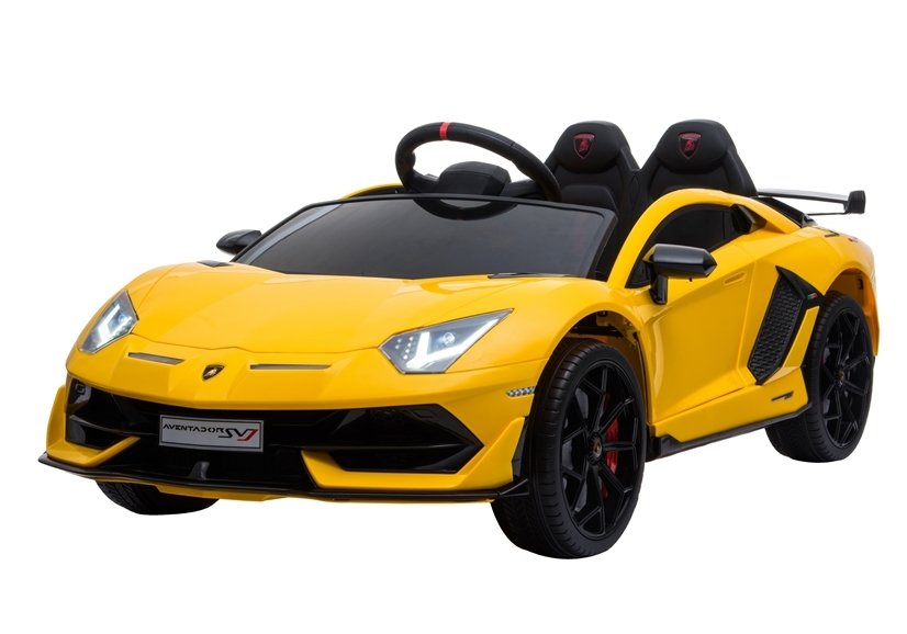 Kinderfahrzeug Lamborghini Aventador - Ledersitz EVA-Reifen, 4 Farben