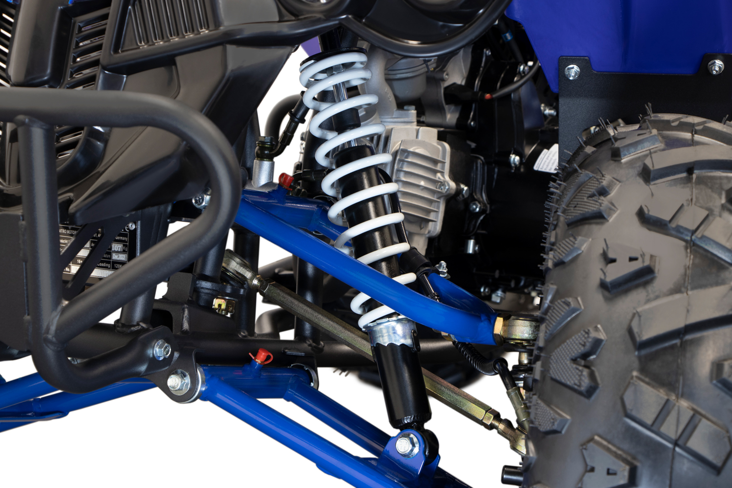 NITRO MOTORS 125cc midi Kinder Quad Warrior GS RS8-A Sport - 8 Zoll Benzinquad bis 55 km/h