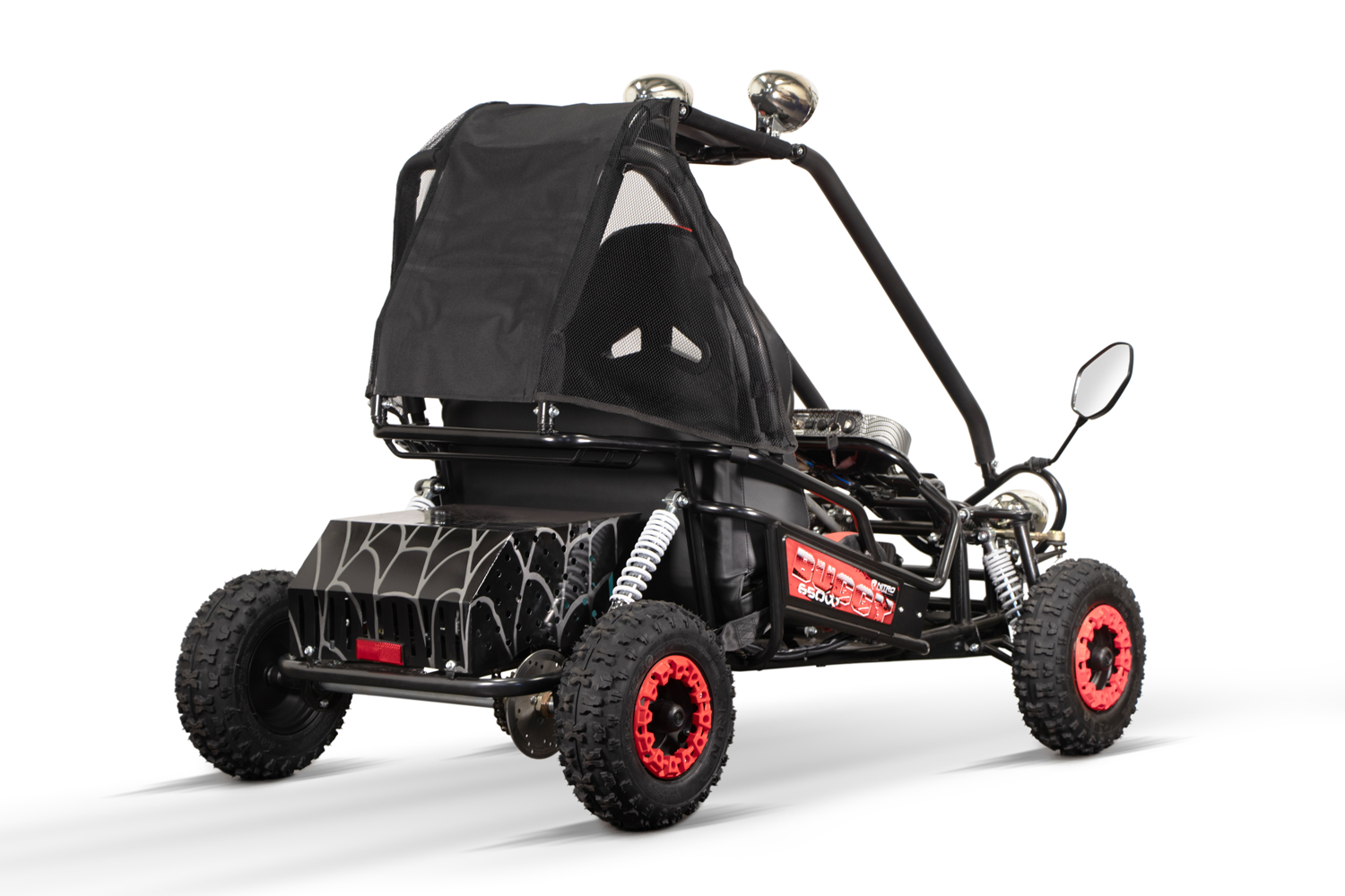 NITRO MOTORS 650 Watt Eco mini Kinder Buggy Gokart Hunt 6 - 2 Sitzer Strandbuggy